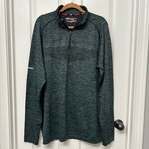Quarter Zip Pullover | Men’s XXL | Performance Activewear | FILA Sport